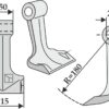 Hammerslagle 115x50mm