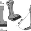 Hammerslagle 115x50mm - PTA