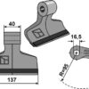 Hammerslagle 137x40mm - PTA