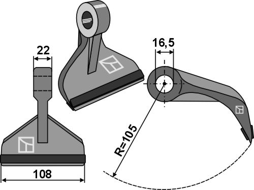Hammerslagle 108x22mm - PTA