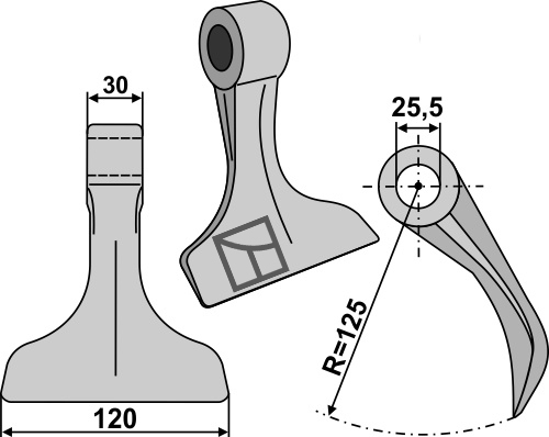 Hammerslagle 120x30mm