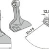 Hammerslagle 78x13mm