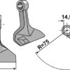 Hammerslagle 78x13mm