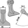 Hammerslagle 95mm 95x40mm