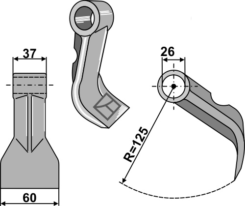 Hammerslagle 60x37mm