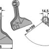 Hammerslagle 85x10mm