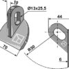 Hammerslagle 70x10mm