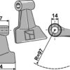 Hammerslagle 84x47mm