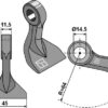 Hammerslagle 45x11,5mm
