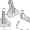 Hammerslagle 110x22mm