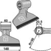 Hammerslagle 148x60mm - PTA