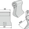 Hammerslagle 61x53mm