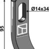 Slagle 100x35mm