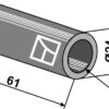 Bøsning 61xØ16xØ24