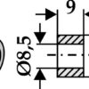 Skive 9xØ8,5xØ15