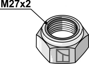 Låsemøtrik M27x2