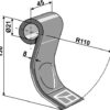 Slagle 130x45mm