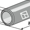 Bøsning 45xØ20xØ28