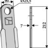 Kniv 212x60mm