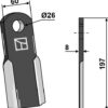 Kniv 197x60mm