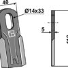 Kniv 110x40mm