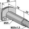 Skrue M20x1,5x104