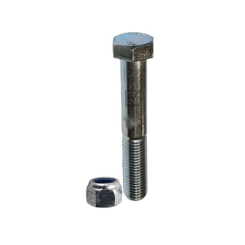 Bolt M10x1,5x75 m. låsemøtrik