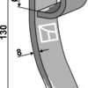 Slagle 130x40mm