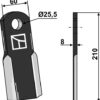 Kniv 210x60mm