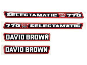 63342_pic1 Emblemsæt - David Brown 770 Selectamatic