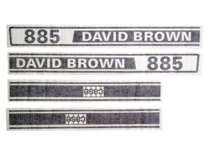 63344_pic1 Emblemsæt - David Brown 885
