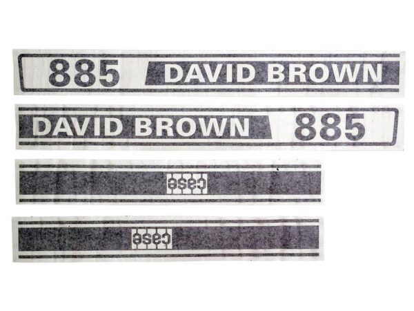 Emblemsæt - David Brown 885