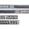 Emblemsæt - David Brown 995