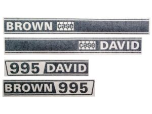 63346_pic1 Emblemsæt - David Brown 995
