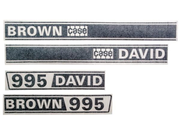 Emblemsæt - David Brown 995