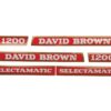 Emblemsæt - David Brown 1200 - Selectamatic