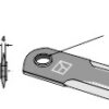 Halmsnitter kniv