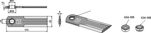 Halmsnitter kniv