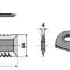 Halmsnitter kniv