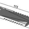 Halmsnitter kniv