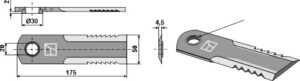 Halmsnitter kniv