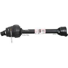 Sparex PTO Aksel (EUCV), (Lz) Længde: 893mm, 1 3/8'' x 6 Spline 80° W.A. Slide Lock til 1 3/8'' x 6 Spline Q.R.