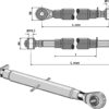 Topstang M30x3,5 standard