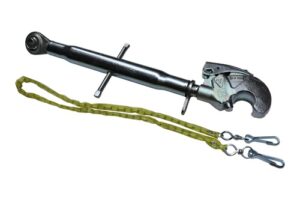 Topstang med krog og kuglehoved M30x3,5