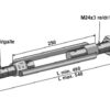 Topstang med hærdet kuglehoveder M24x3