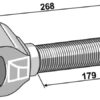 Gaffel 1 3/4