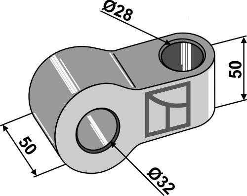Krydsled Ø32
