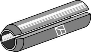 65-de-40 Hulspændestift Ø8x50