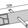 Rør for topstang - 508