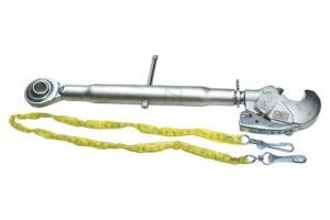 Topstang med krog og kuglehoved M30x3,5
